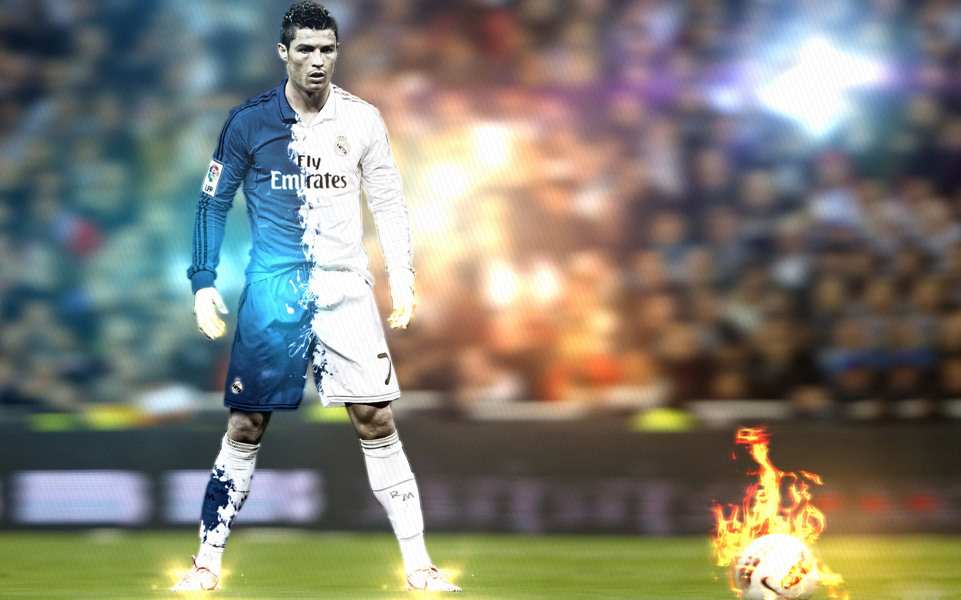 欧冠淘汰赛之夜，内马尔点燃赛场